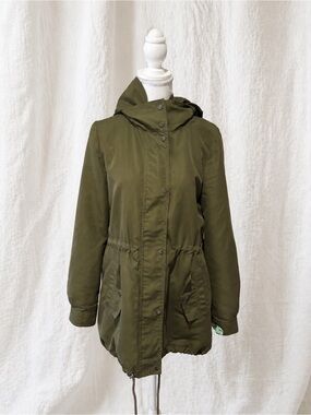 Women’s Vero Moda Olive Green Hooded Anorak Jacket